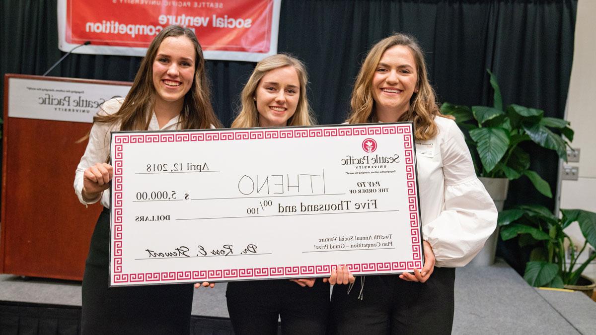 Winning Social Venture Plan Competition